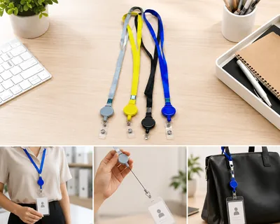 ID badge lanyard