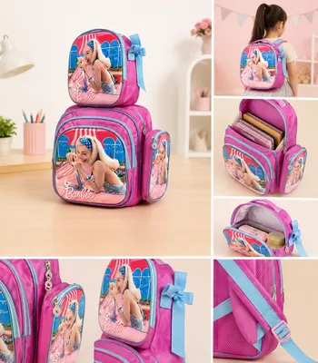 Kids' Backpack Set with Trolley