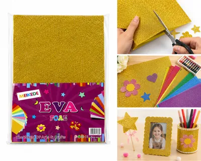 Glossy Self-Adhesive Foam Sheets