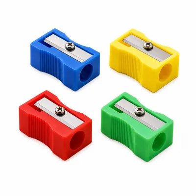 Colored pencil sharpeners