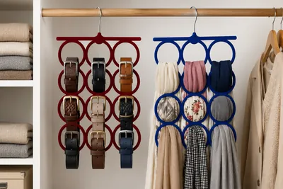 Multi-purpose scarf hanger