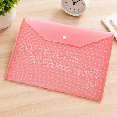Transparent folder