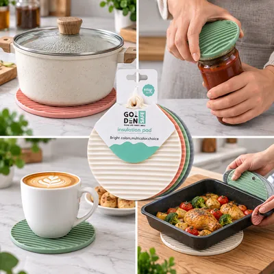 Colorful Thermal Coasters