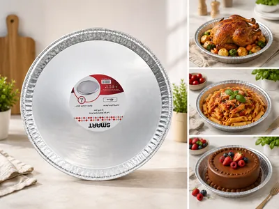 Round Aluminum Tray