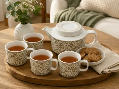 Tea set (teapot & cups)