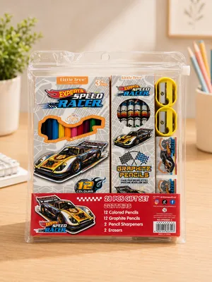 Speed Racer Coloring Set for Kids
