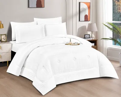 6-Piece Striped Duvet Set