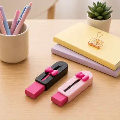 Bow-Shaped Eraser