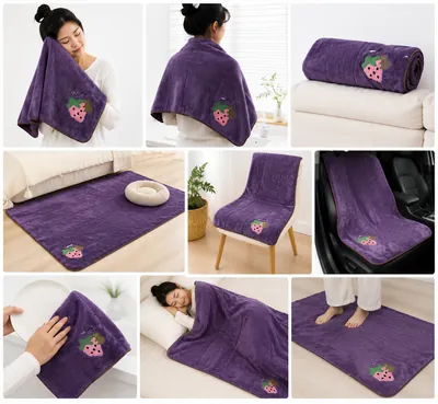 Towel with Cute Prints