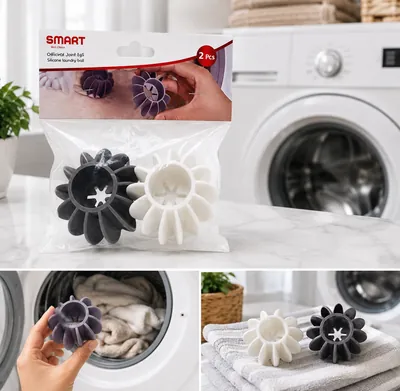 Silicone laundry balls