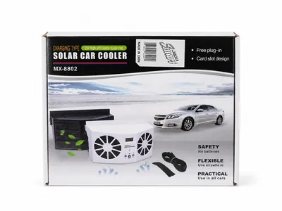 Solar Car Fan