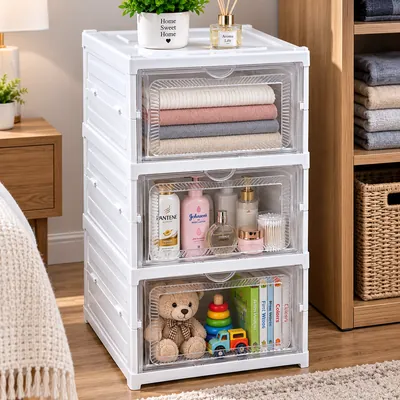 White Plastic Cabinet
