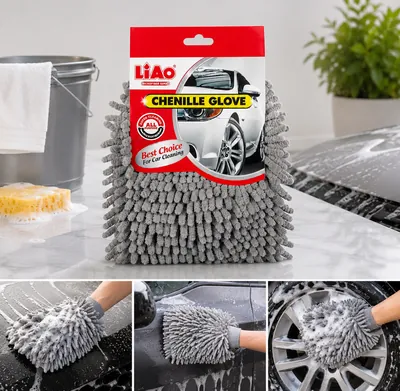 Chenille Car Wash Mitt