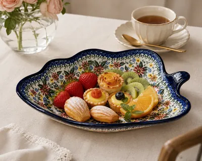 Decorative porcelain dish