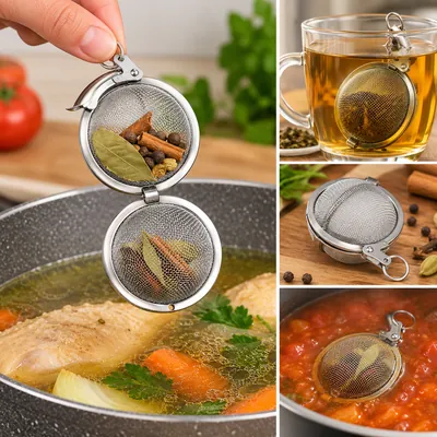 Round Spice Strainer