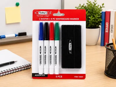 Whiteboard Marker Set with Eraser