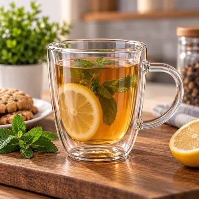 Double-Wall Glass Cup