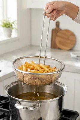 Round Metal Strainer