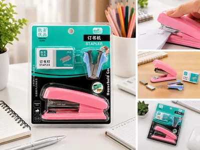 3-Piece Stapler & Office Supplies Set