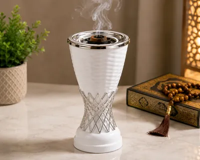 Cup-shaped incense burner
