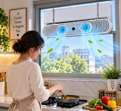 Transparent Air Conditioner Cover