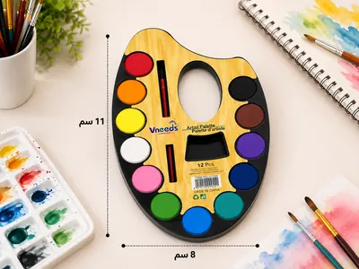 Large watercolor paint set