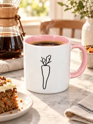 Elegant Printed Ceramic Mug