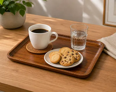 Large Wooden Tray