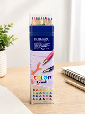 Wooden Color Pencil Set Box