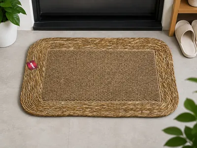 Two-Tone Decorative Rug