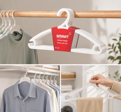 Smart Plastic Clothes Hanger