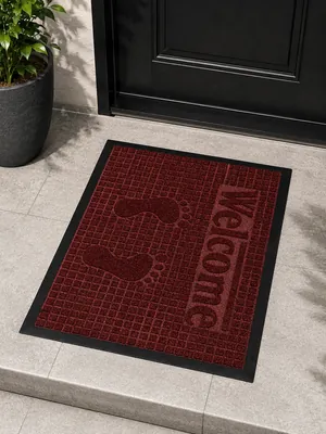 Velvet Welcome Doormat