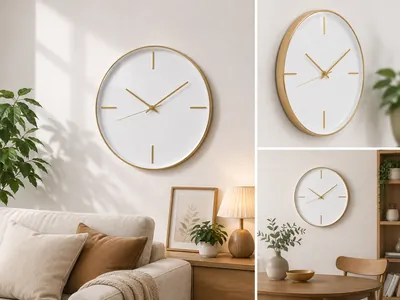 Round Wall Clock