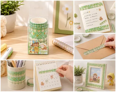 Decorative washi tape set