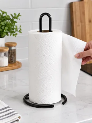 Black Metal Tissue Holder