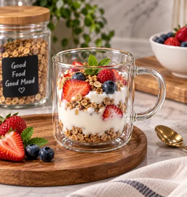 Double-Wall Glass Cup