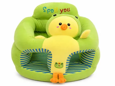 Duck-shaped foam kids seat