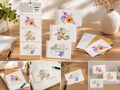 Decorated Greeting Cards