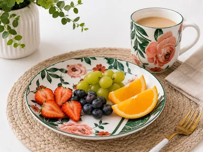 Smart Floral Dinnerware Set