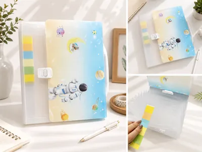 Transparent drawing folder