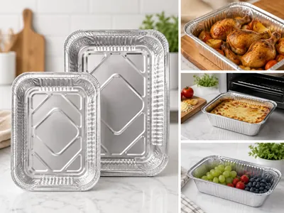 Aluminum foil trays