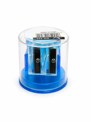 Double sharpener with cover