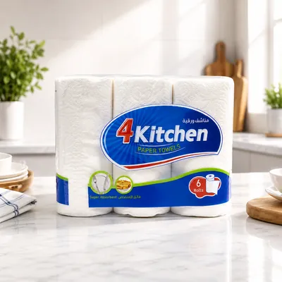 4 Kitchen Paper Towels