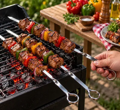 Metal BBQ Skewers
