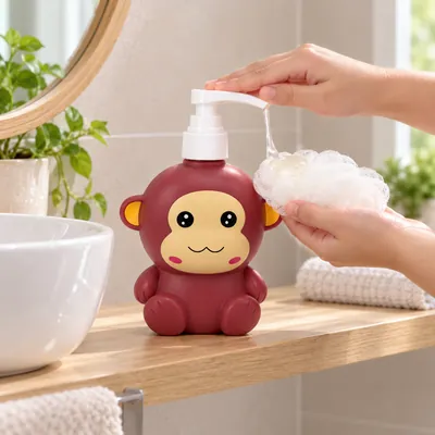 Monkey-Shaped Soap Dispenser
