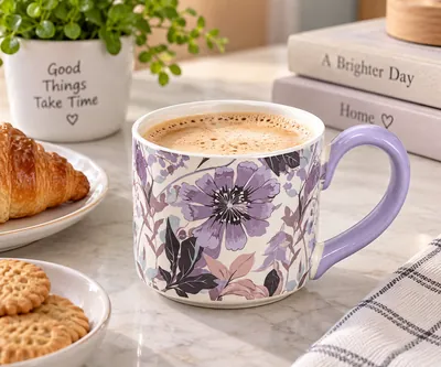 Floral Ceramic Mug