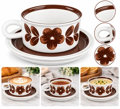 Porcelain Cup and Saucer