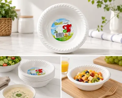 Golf plastic plates