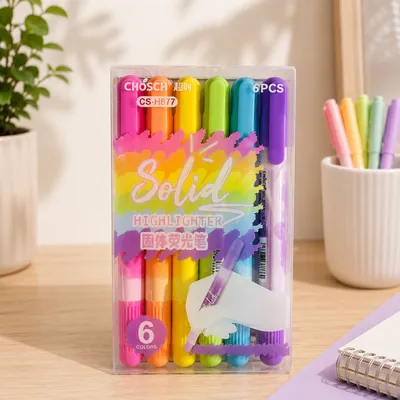 Colorful Highlighter Pen Set