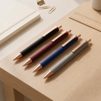 Colored ink pens
